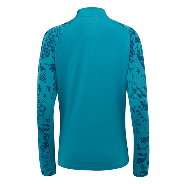 England Womens Performance Midlayer Top 25-26 Reflecting Pond - Back