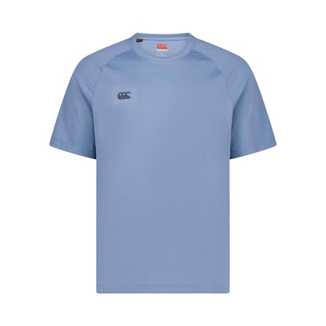 Canterbury Tempo Training T-Shirt Provincial Blue - Front