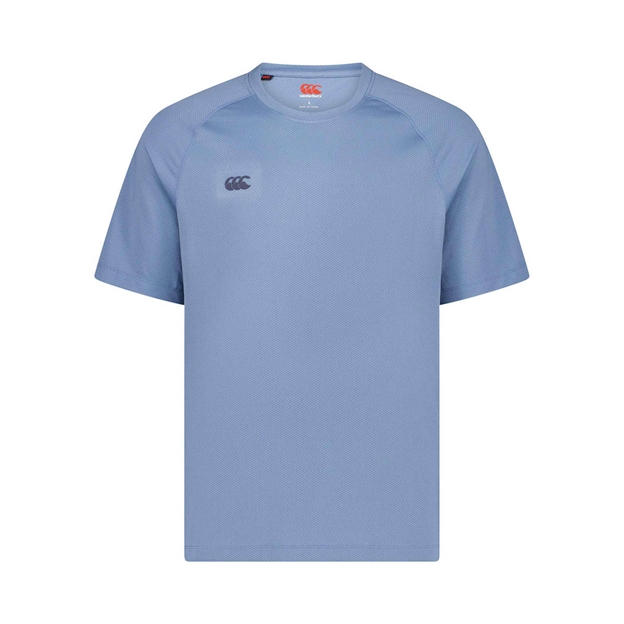 Canterbury Tempo Training T-Shirt Provincial Blue - Front