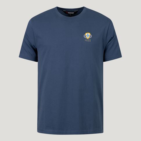 Portugal 1935 Pure Cotton T-Shirt – Petrol Blue