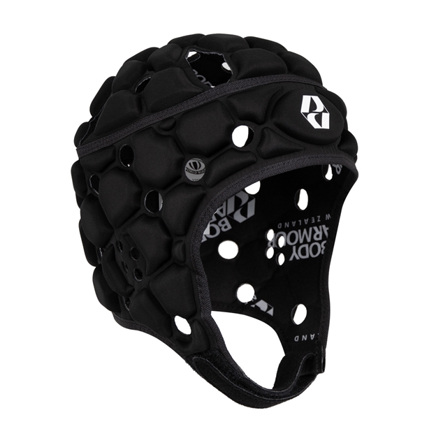 Body Armour Ventilator Headguard Black