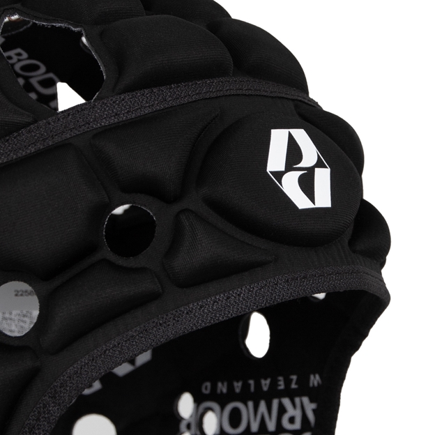 Body Armour Adults Ventilator Headguard - Black