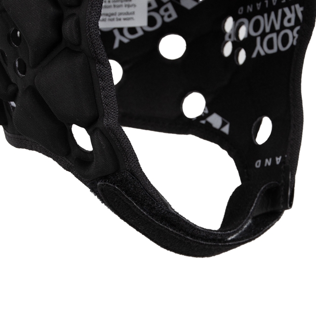 Body Armour Adults Ventilator Headguard - Black