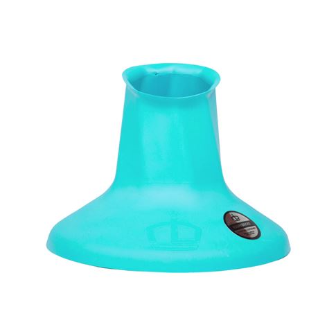 Rugby Bricks Vortex High Kicking Tee Neon Aqua - Back View