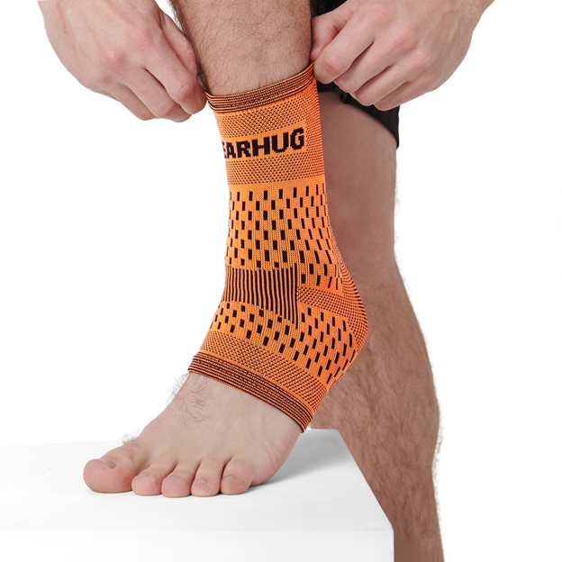Bearhug Ankle Support - Model Close-up