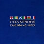 France Mens Champions 2025 Classic Polo Shirt - Royal Blue 