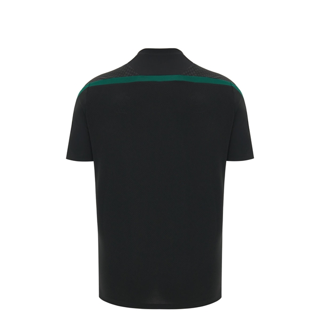 Wales Kids Training T-Shirt 26/27 Black - Back View