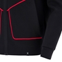 Wales Mens Travel Full Zip Hoodie 25/26 Black - Pocket Detail 