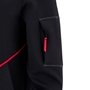 Wales Mens Travel Full Zip Hoodie 25/26 Black - Sleeve Pocket 