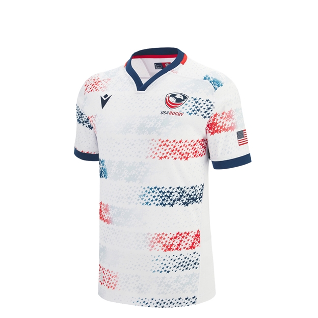 USA Junior Home Rugby Shirt Short Sleeve 2026 - Front