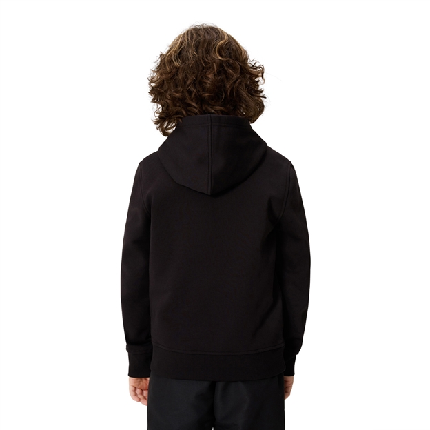 Canterbury Kids Uglies Hoodie Black - Model Back View