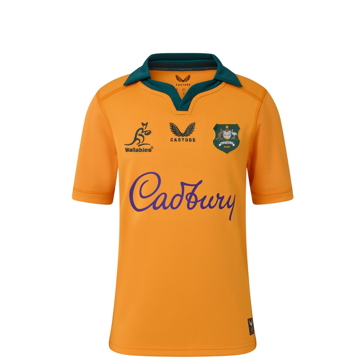 Australia Kids Home Rugby Shirt 2026 - Gold | Rugbystore