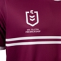 Manly Sea Eagles Mens Supporters Shirt 25 Maroon - NRL Telstra Premiership 