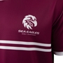 Manly Sea Eagles Mens Supporters Shirt 25 Maroon - Sea Eagle 
