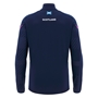 Scotland Mens Travel Quarter Zip Softshell Top 25/26 - Navy 