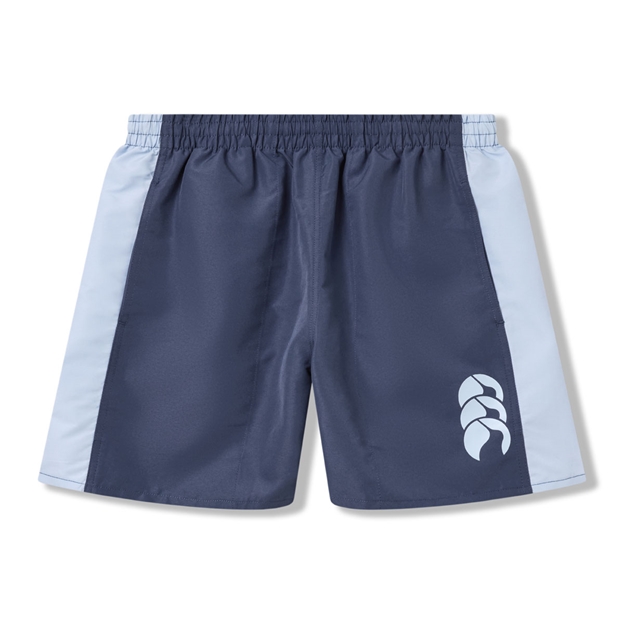 Canterbury Mens Panel Tactic Shorts Ensign Blue/Cronulla Blue - Front View