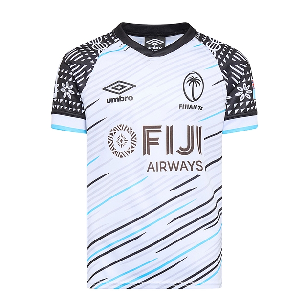 Fiji Sevens Kids Home Rugby Shirt 25/26 - Front