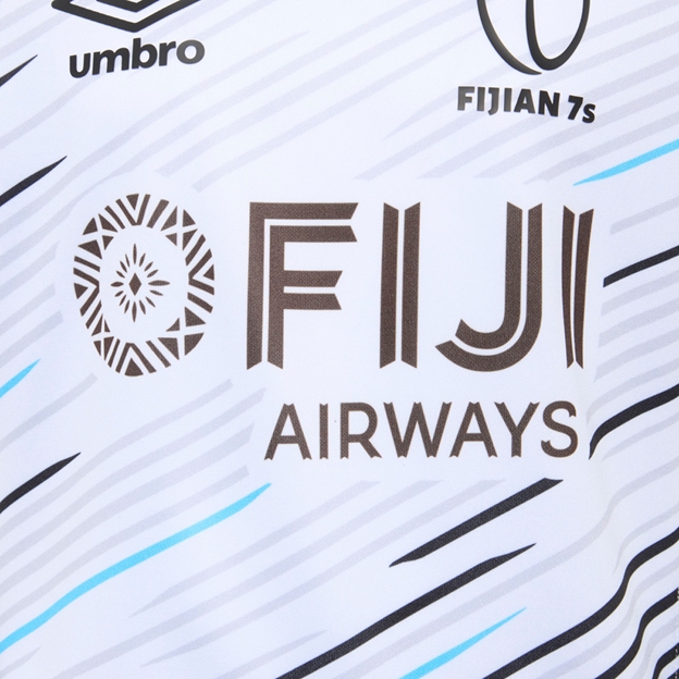 Fiji Sevens Kids Home Rugby Shirt 25/26 - Sponsor