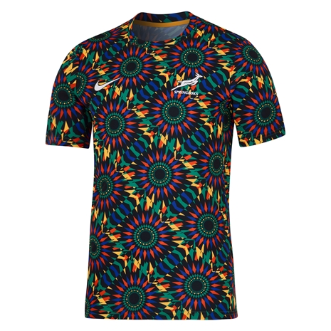 South Africa Springboks Mens Pre-Match Top 25/26 - Front