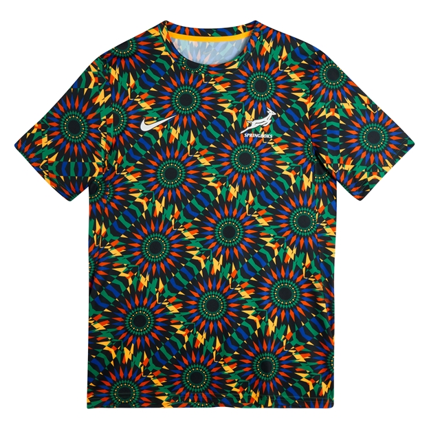 South Africa Springboks Mens Pre-Match Top 25/26 - Flat