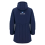 Scotland Mens Padded Jacket 25/26 Navy/Purple - Back 