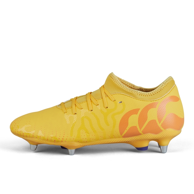 Canterbury Adults Speed Infinite Team Soft Ground Rugby Boots - Yellow