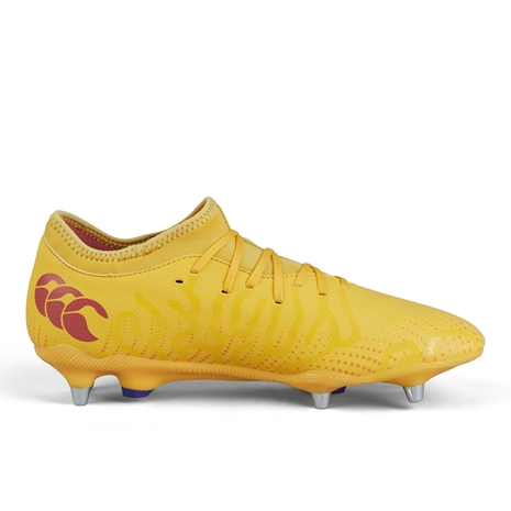 Canterbury Adults Speed Infinite Team Soft Ground Rugby Boots - Yellow