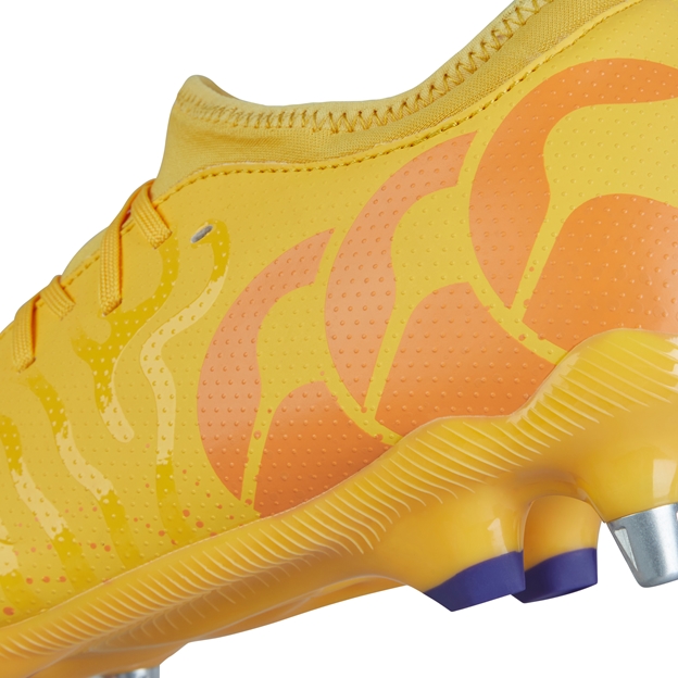 Canterbury Adults Speed Infinite Team Soft Ground Rugby Boots - Yellow