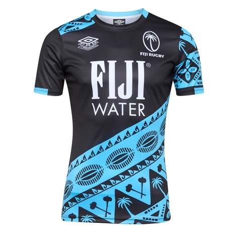 Fiji Mens Pre Match Tee 25/26 - Front