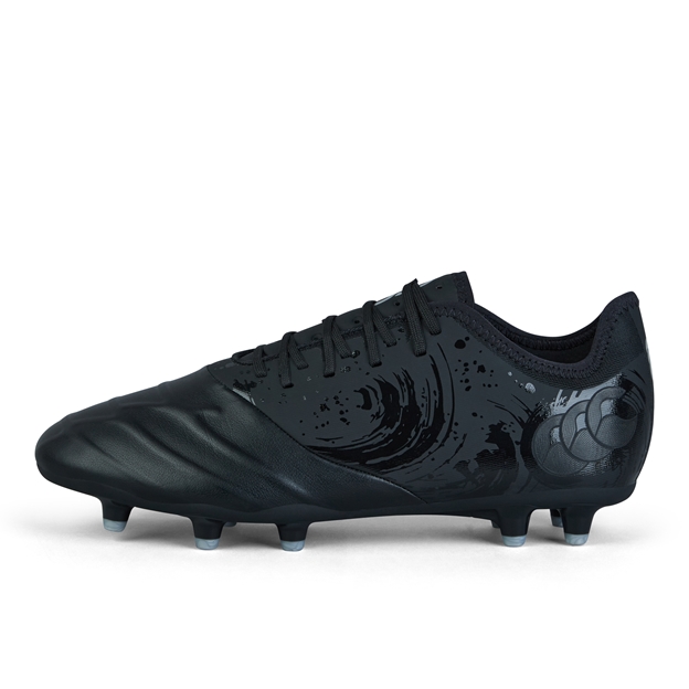Canterbury Adults Phoenix Genesis Pro Firm Ground Rugby Boots - Black