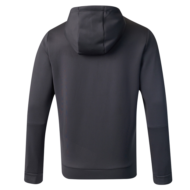 England Mens Off Pitch Full Zip Hoodie 26/27 Castore Black - Back View