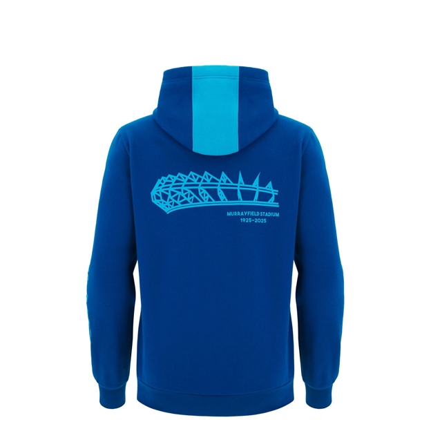 Scotland Junior Cotton Hoodie 25/26 Navy - Back