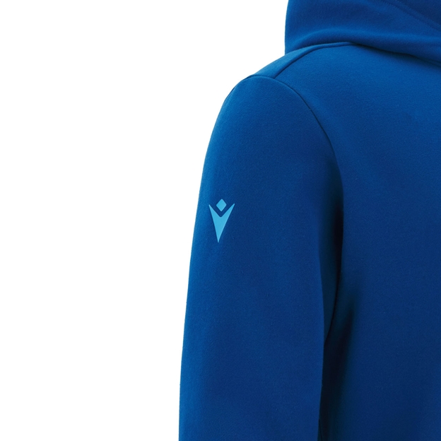 Scotland Junior Cotton Hoodie 25/26 Navy - Macron Logo