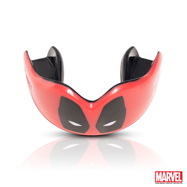 SafeJawz Marvel Deadpool Mouthguard Top