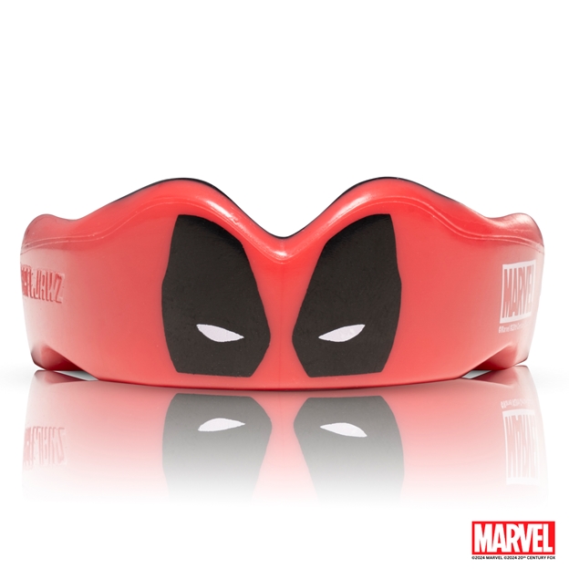 SafeJawz Marvel Deadpool Mouthguard Front