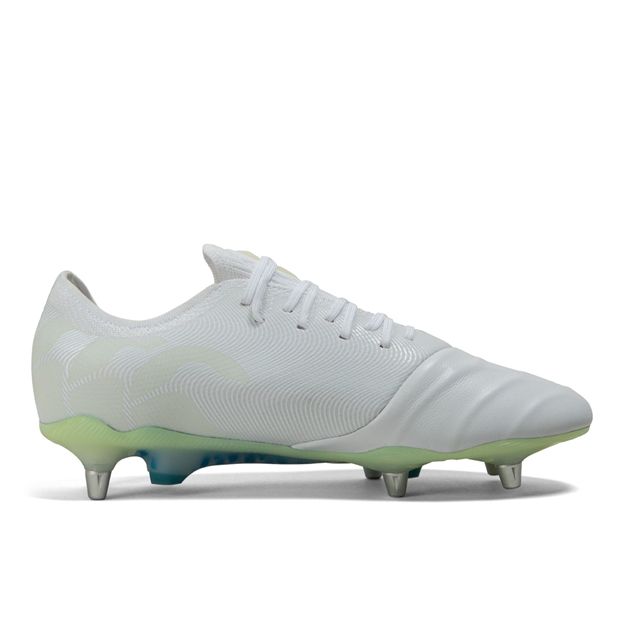 Canterbury Adults Phoenix Genesis Elite Soft Ground Rugby Boots White - Instep