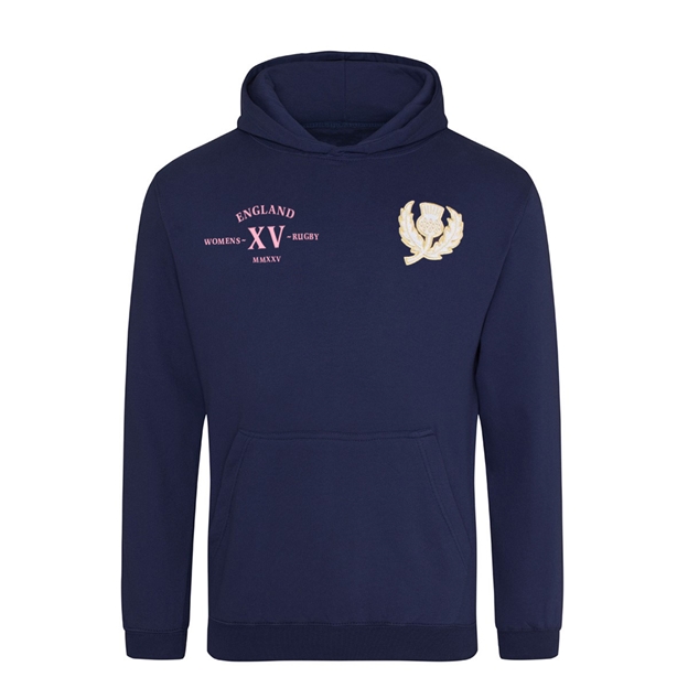 Scotland Kids Classic XV Hoodie Navy - Front