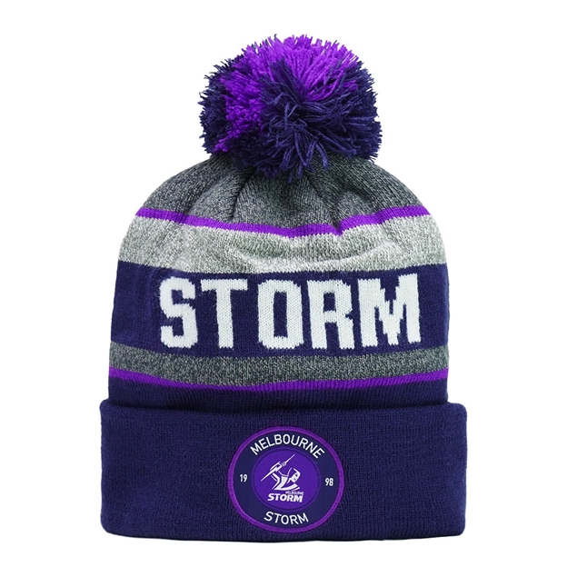 Melbourne Storm Tundra Beanie - Front