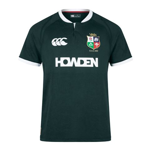 British and Irish Lions Training Jersey Green - Front British and Irish Lions Training Jersey Green - Front