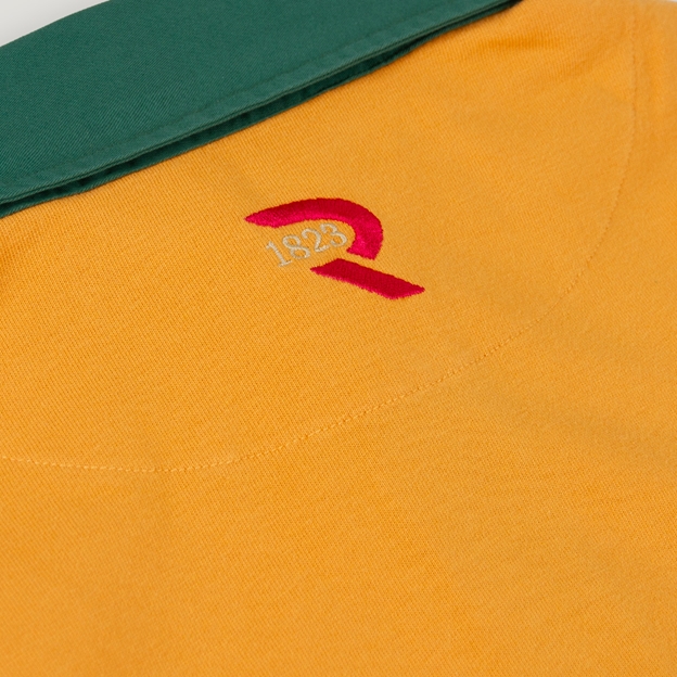 Australia 1899 Heritage Pure Cotton Rugby Shirt - Long Sleeve Gold