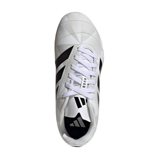 adidas Kids Soft Ground Rugby Boots White - Top