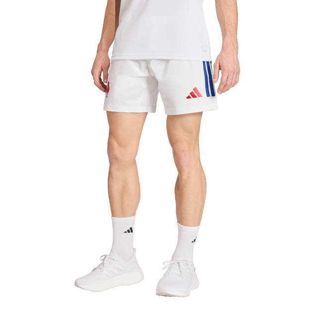 France Mens Home Rugby Shorts - White 25/26