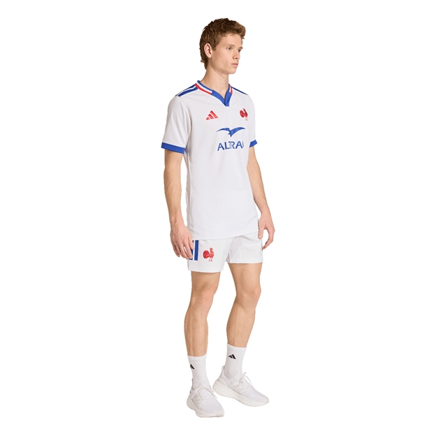 France Mens Home Rugby Shorts - White 25/26