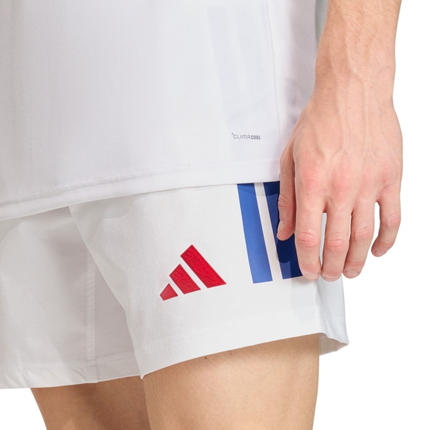 France Mens Home Rugby Shorts - White 25/26