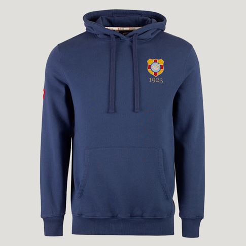 Tonga 1923 Pure Cotton Hoodie – Petrol Blue