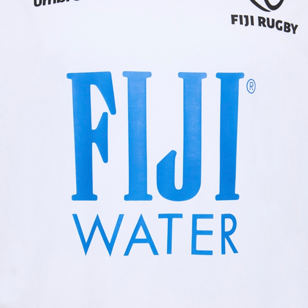 Fiji Adults Casual Tee 25/26 White - Sponsor