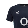 England Mens Performance Short Sleeve Tee 25-26 Inkwell:Storm Blue - Castore 