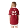 British and Irish Lions Winners Junior Short Sleeve Classic Rugby Shirt Red - Model back 