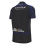 Glasgow Warriors Mens Home Rugby Shirt 25/26 Black - Back View 