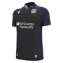 Glasgow Warriors Mens Home Rugby Shirt 25/26 Black - Front 